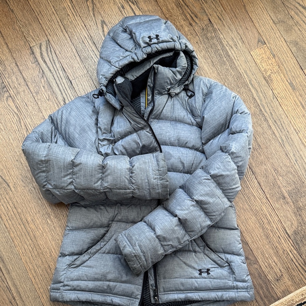 Under Armour Charcoal Puffer Jacket